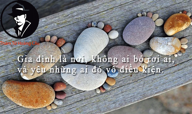 gia đình là nơi không ai bỏ rơi ai