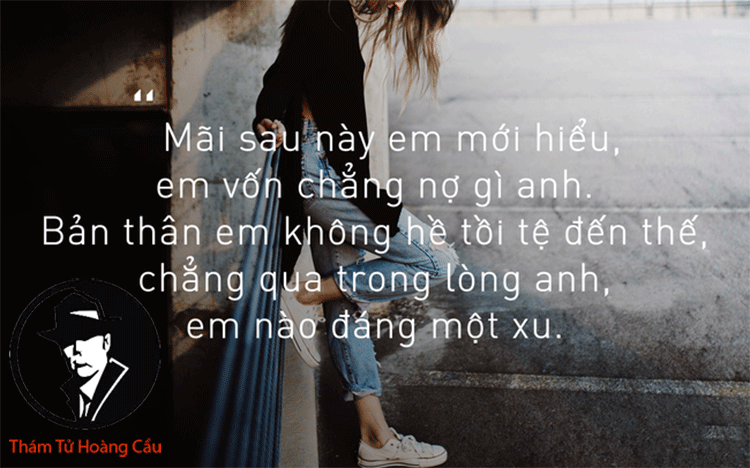 cưới kẻ không yêu mình là sai lầm